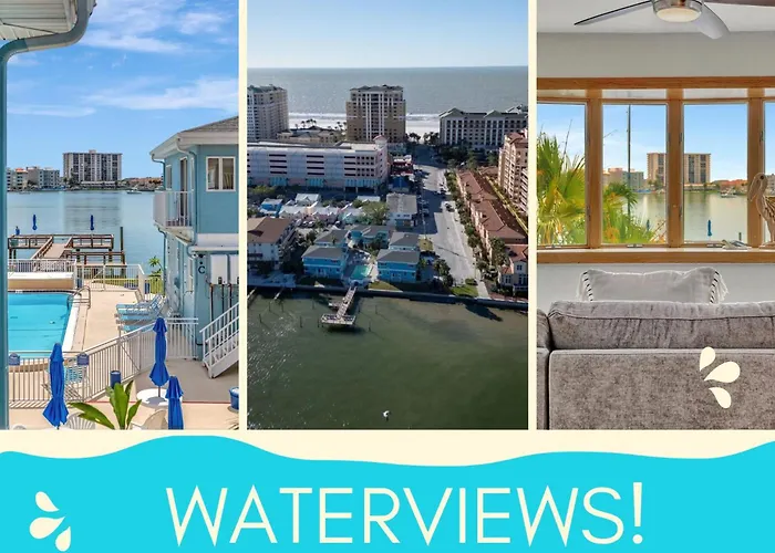 Watch The Dolphins Waterview 2-bed Heated Pool *